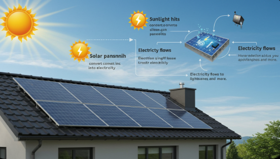 fonctionnement energie solaire