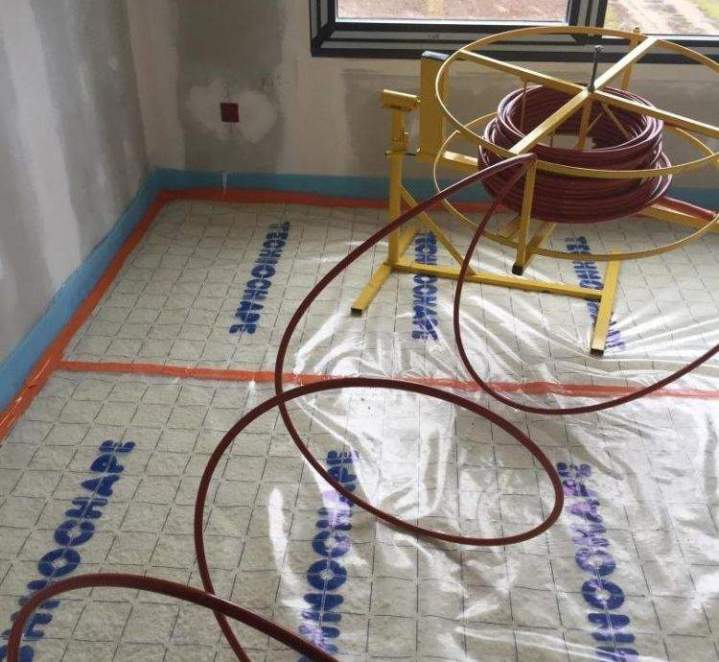 Installation de chauffage, Châtenois